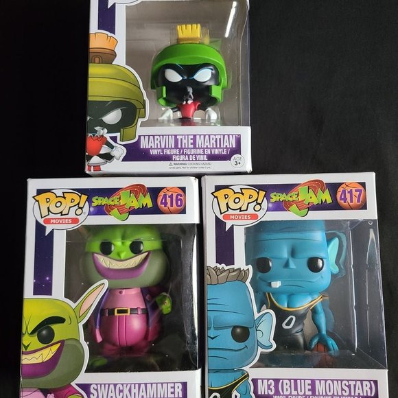 Funko Pop Space Jam Marvin M3 Swackhamme